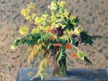 Haga click para ver la imagen ampliada bouquet of flowers by pissarro.jpg